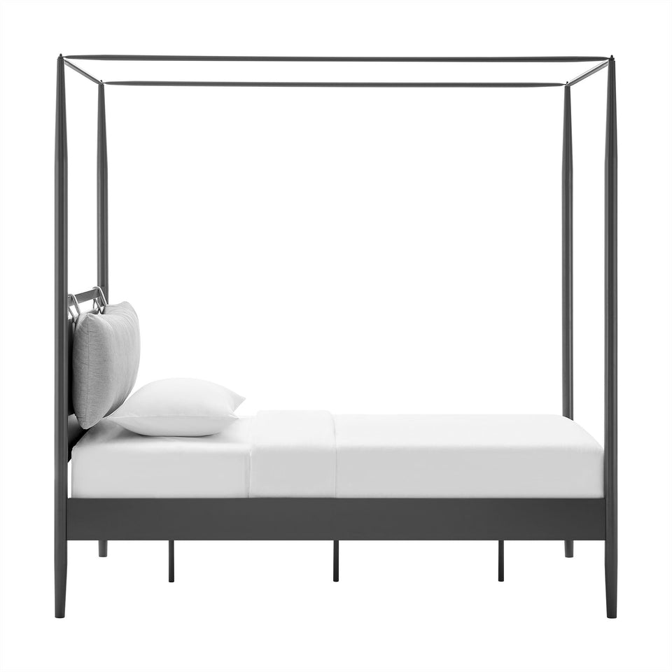 Marlowe 4-Poster Canopy Metal Platform Bed by Modway
