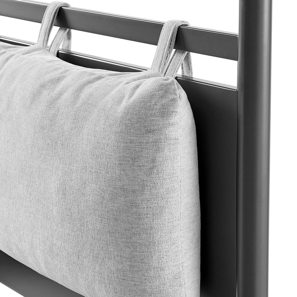 Marlowe 4-Poster Canopy Metal Platform Bed by Modway