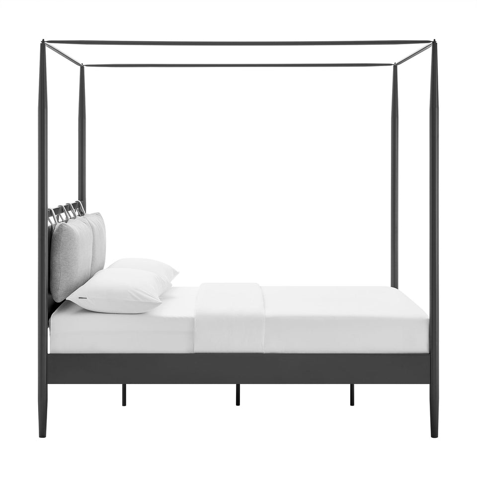 Marlowe 4-Poster Canopy Metal Platform Bed by Modway