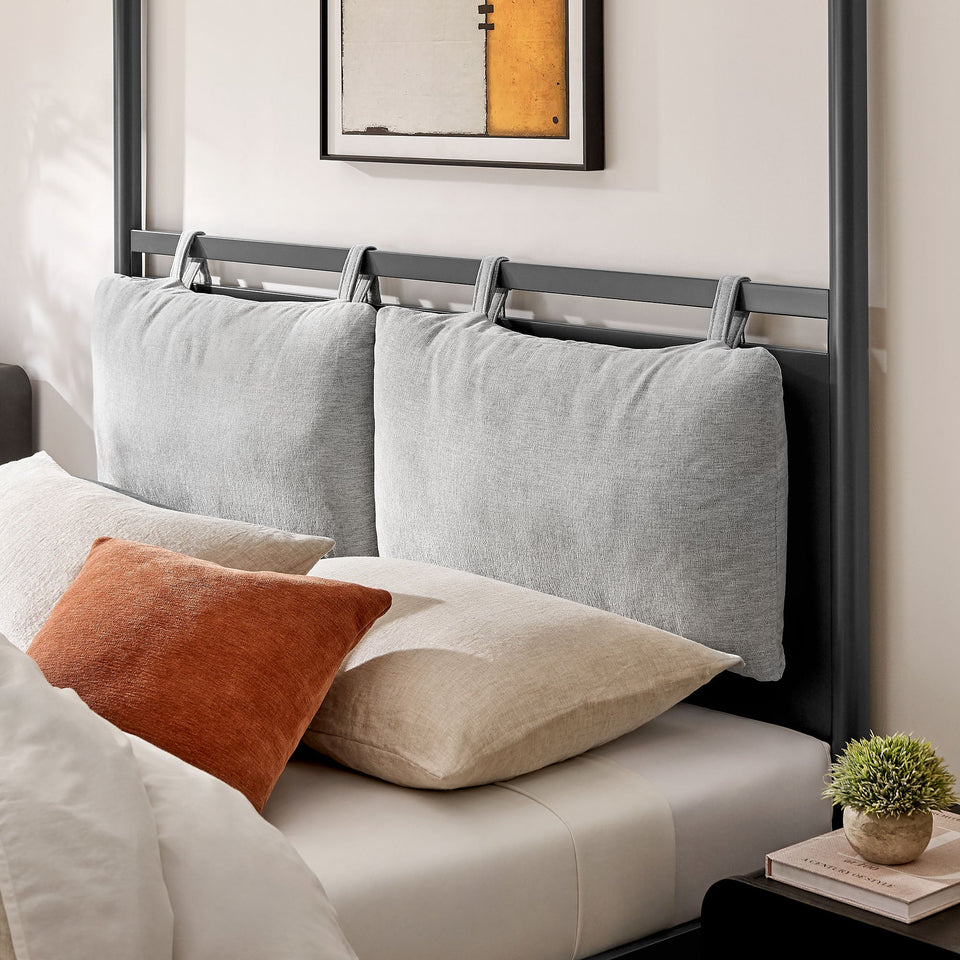 Marlowe 4-Poster Canopy Metal Platform Bed by Modway