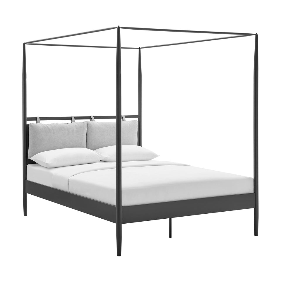 Marlowe 4-Poster Canopy Metal Platform Bed by Modway