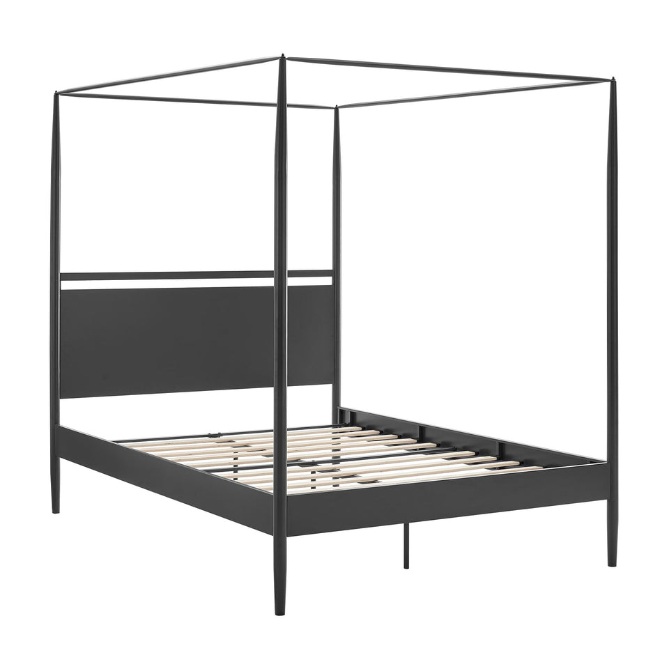 Marlowe 4-Poster Canopy Metal Platform Bed by Modway