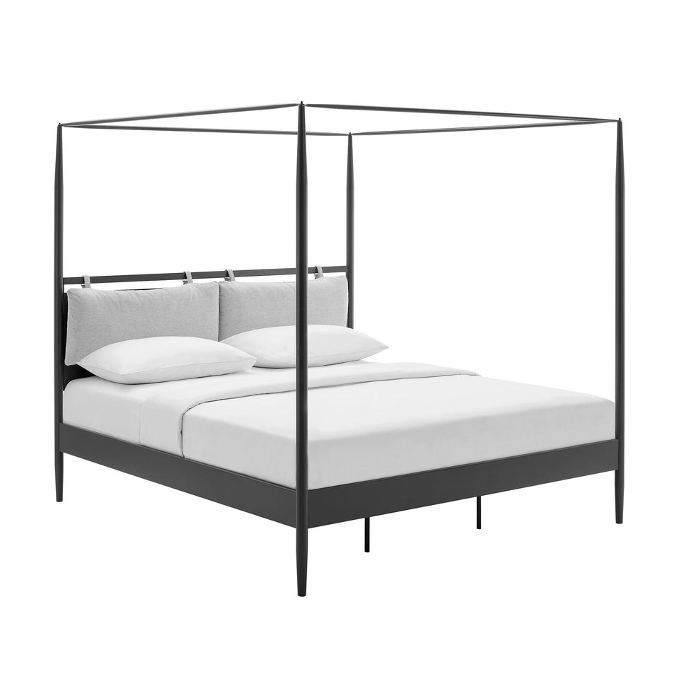 Marlowe 4-Poster Canopy Metal Platform Bed by Modway