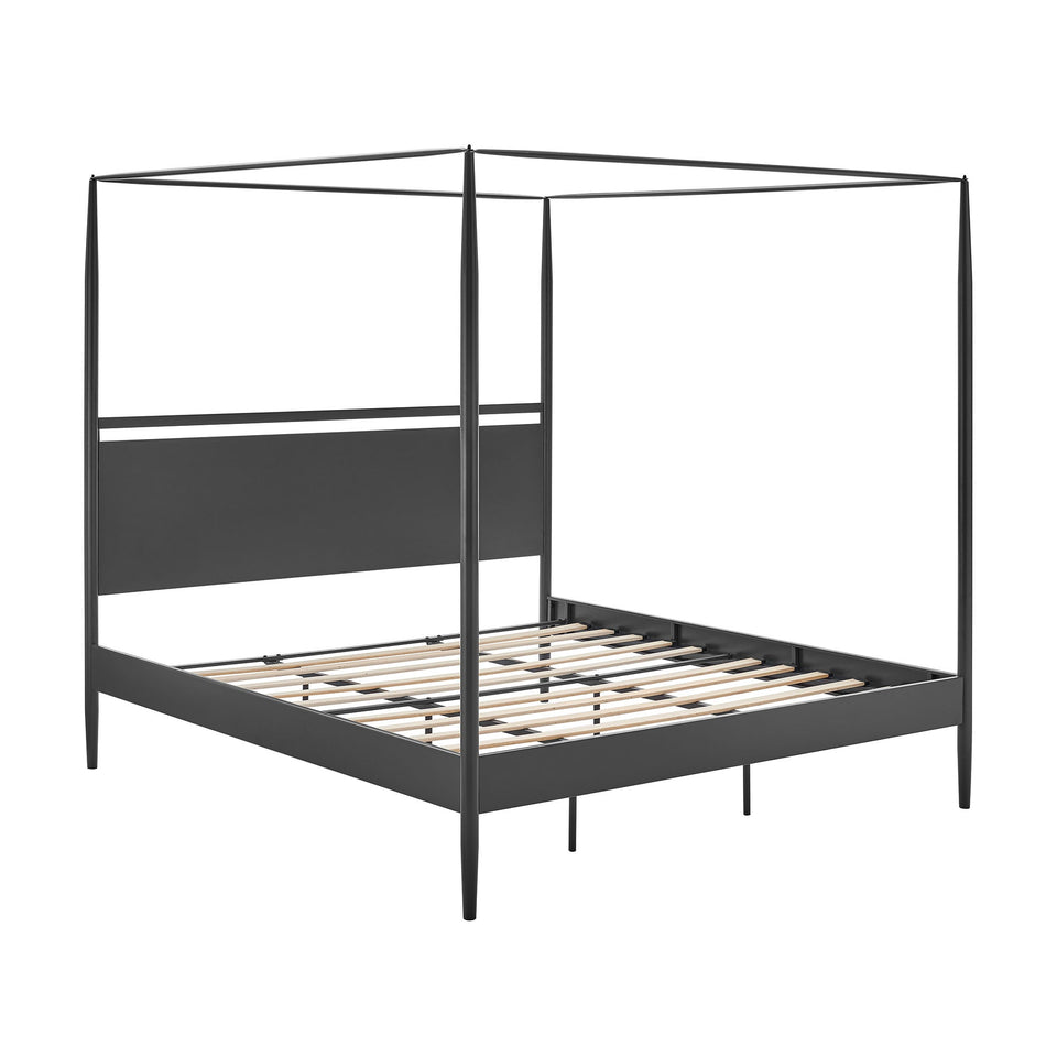 Marlowe 4-Poster Canopy Metal Platform Bed by Modway