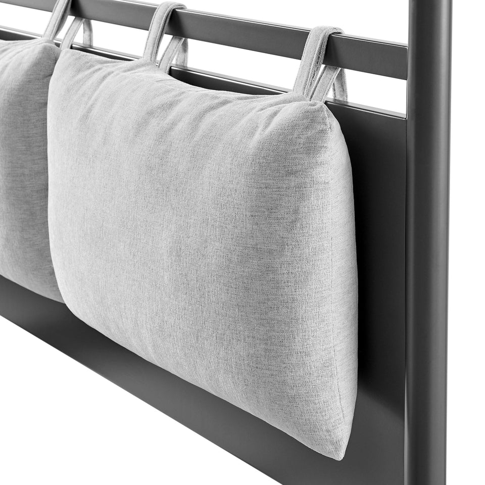 Marlowe 4-Poster Canopy Metal Platform Bed by Modway