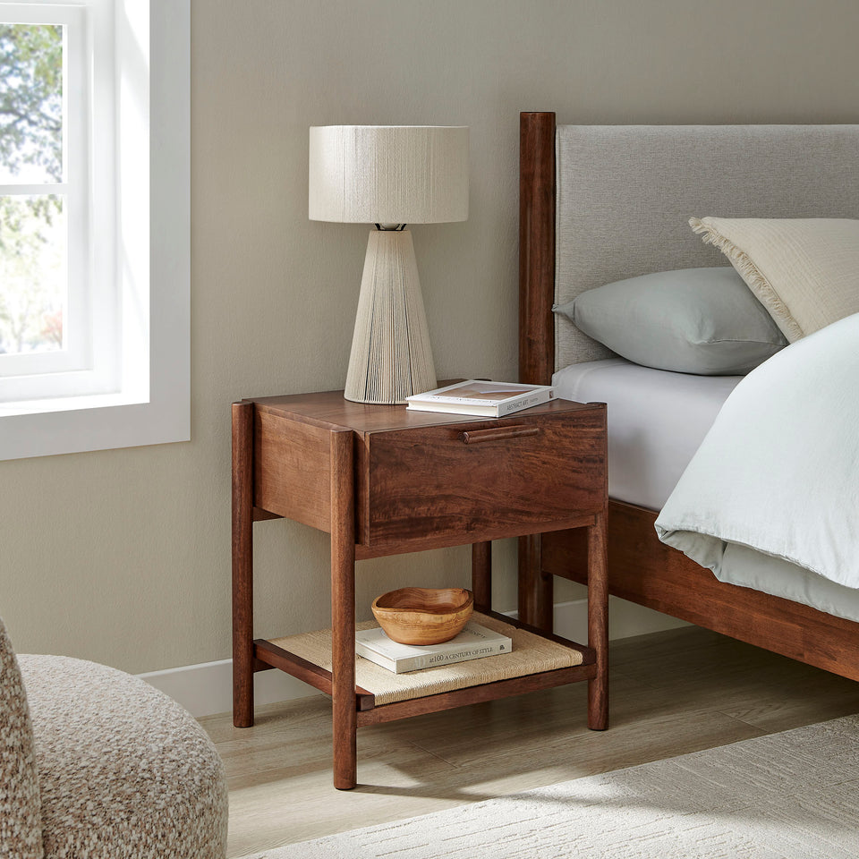 Oswin 1-Drawer Wood Nightstand by Modway