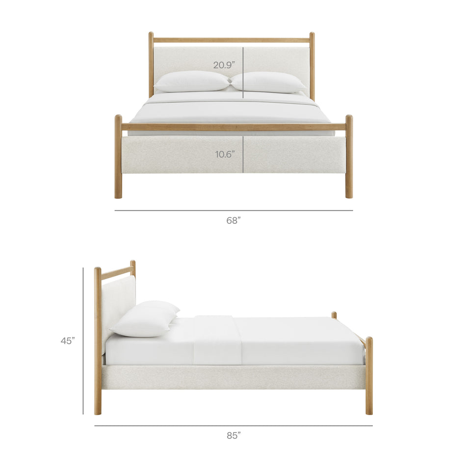 Ginny Queen Size Platform Bed Frame by Modway