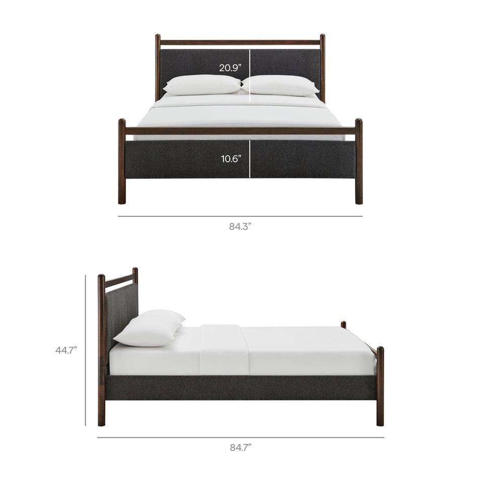 Ginny King Size Platform Bed Frame by Modway