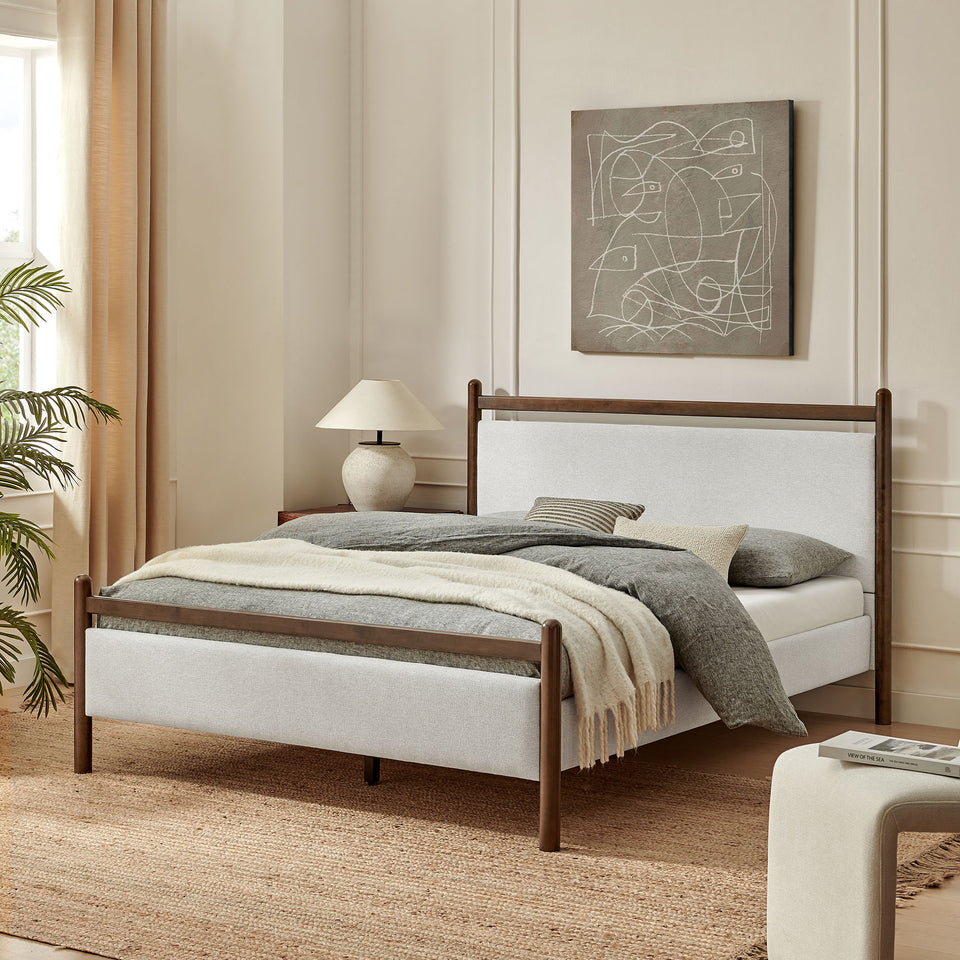 Ginny King Size Platform Bed Frame by Modway