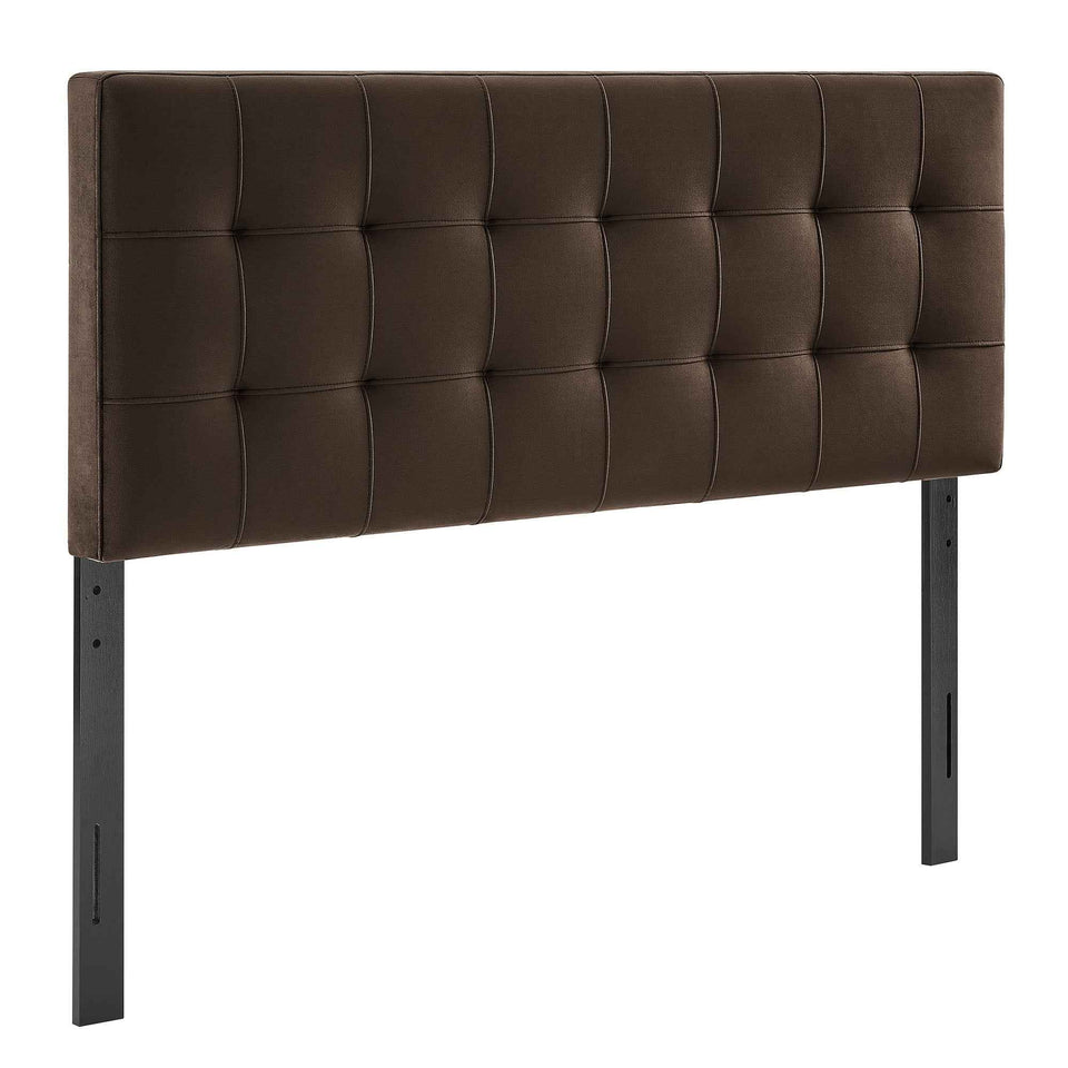 Lily Stain-Resistant Performance Velvet Full Size Headboard by Modway