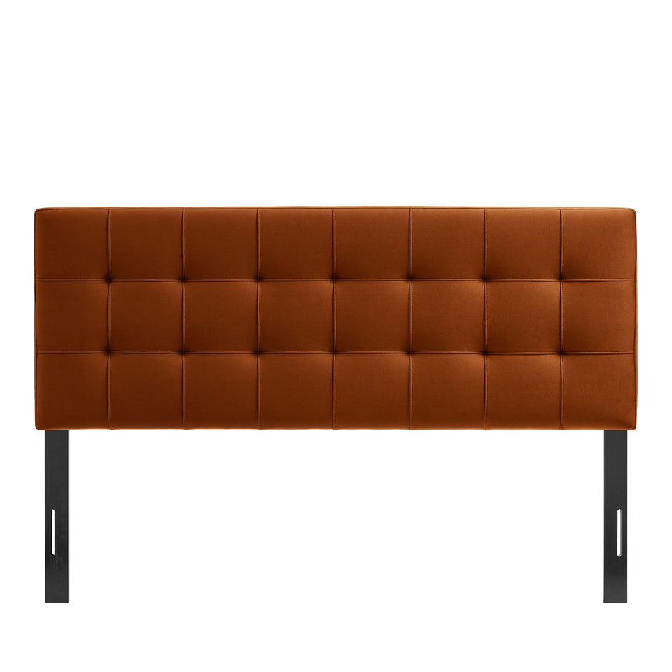 Lily Stain-Resistant Performance Velvet Full Size Headboard by Modway