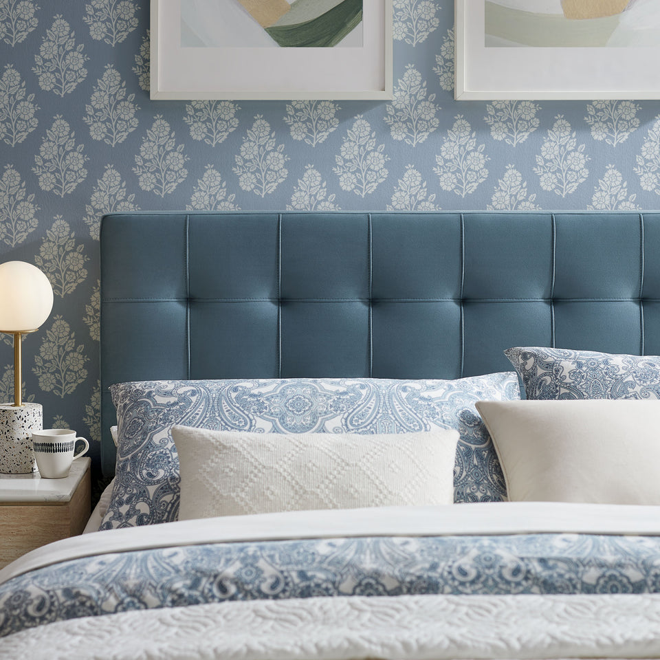 Lily Stain-Resistant Performance Velvet Queen Size Headboard by Modway