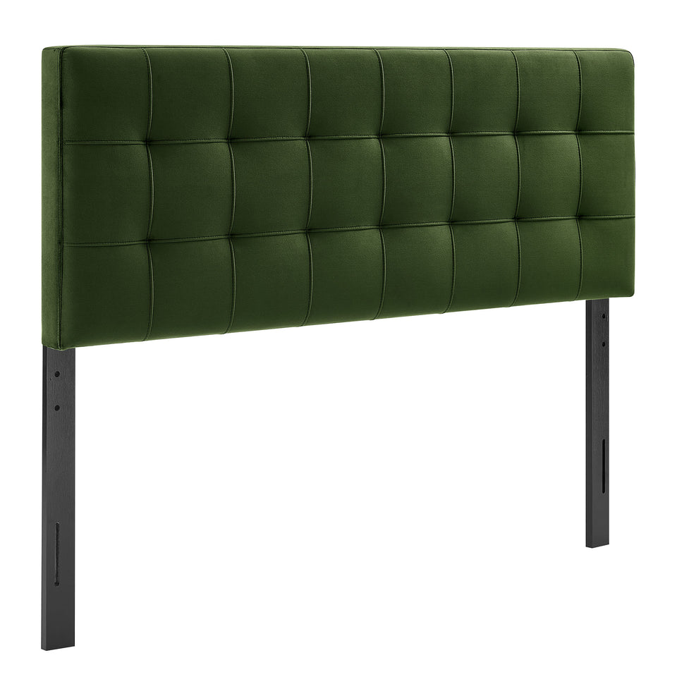Lily Stain-Resistant Performance Velvet Queen Size Headboard by Modway