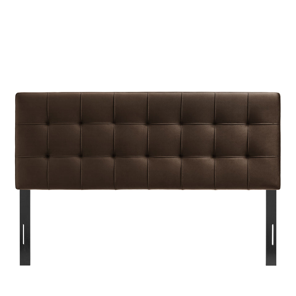 Lily Stain-Resistant Performance Velvet King Size Headboard by Modway