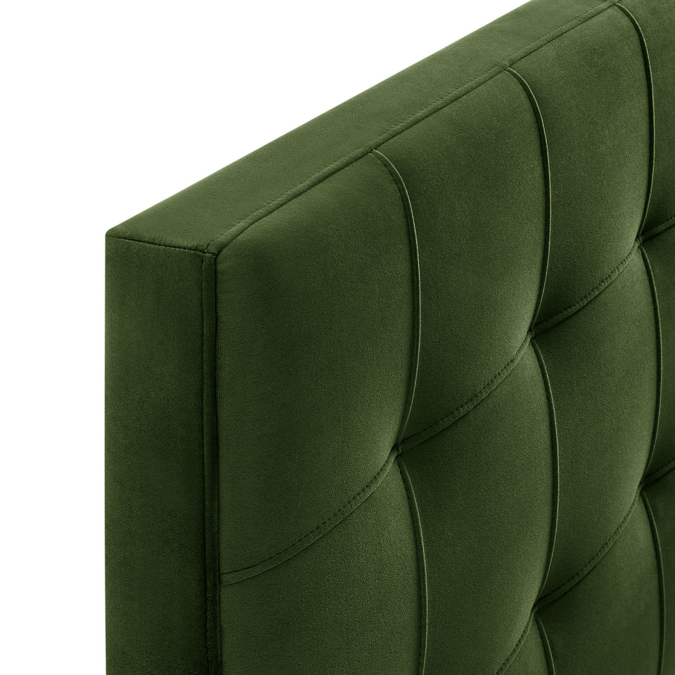 Lily Stain-Resistant Performance Velvet King Size Headboard by Modway