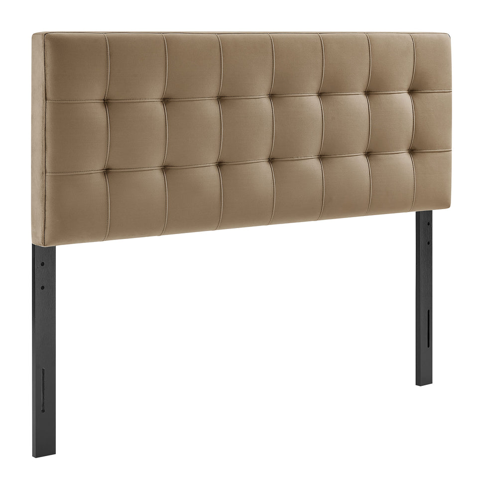 Lily Stain-Resistant Performance Velvet King Size Headboard by Modway