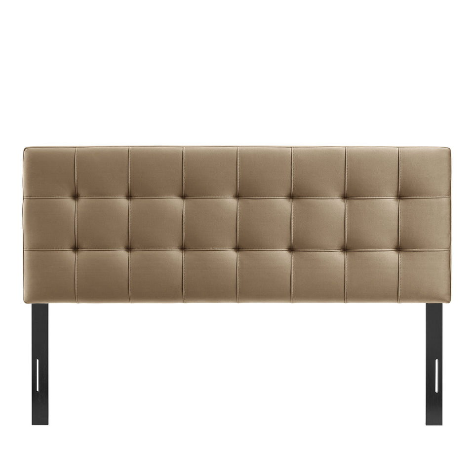 Lily Stain-Resistant Performance Velvet King Size Headboard by Modway