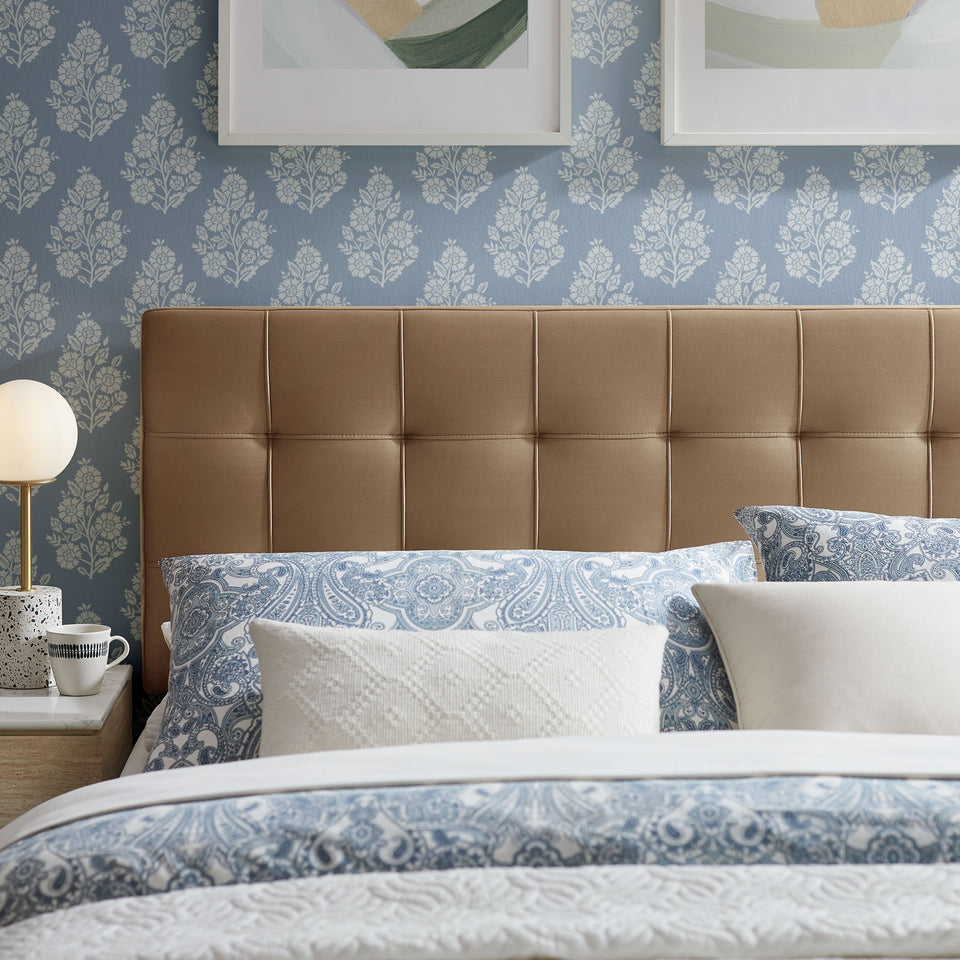 Lily Stain-Resistant Performance Velvet King Size Headboard by Modway