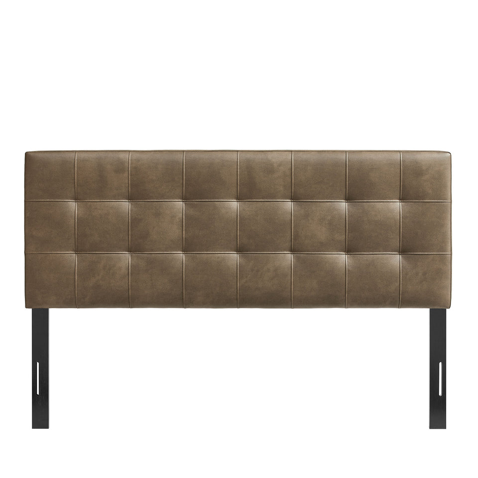 Lily Vegan Leather Queen Size Headboard by Modway