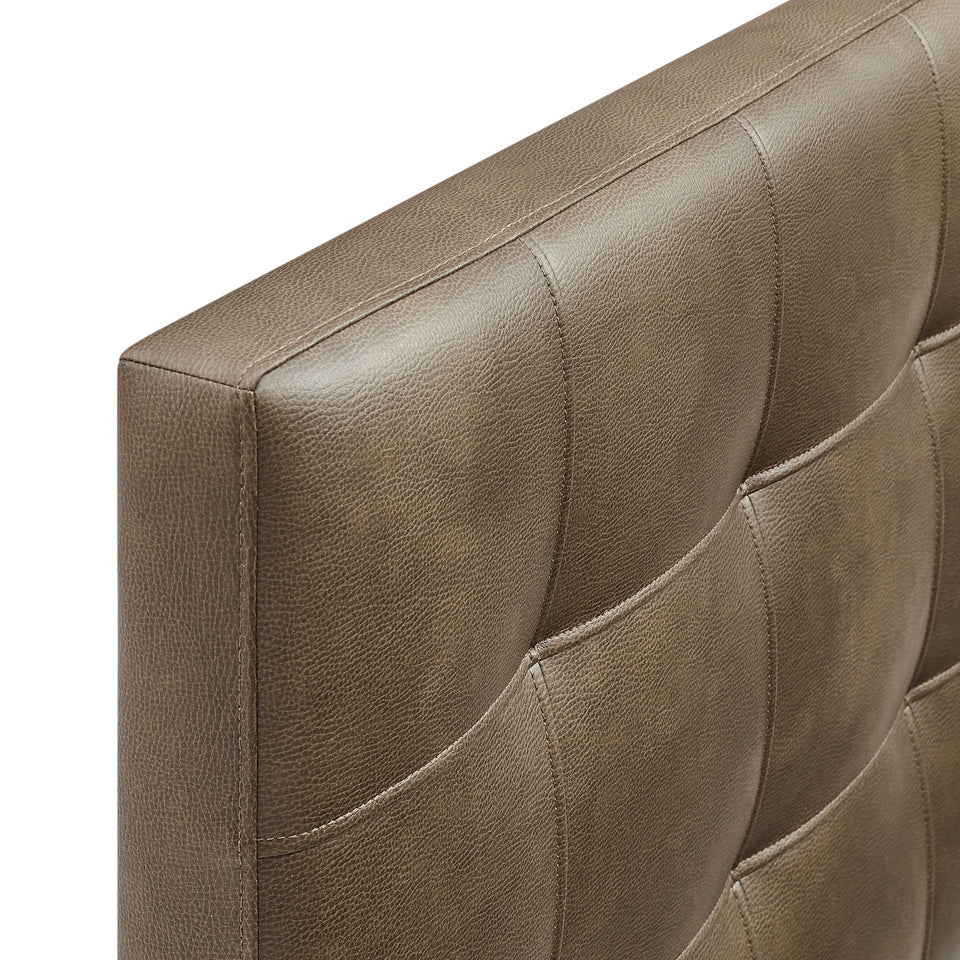 Lily Vegan Leather Queen Size Headboard by Modway