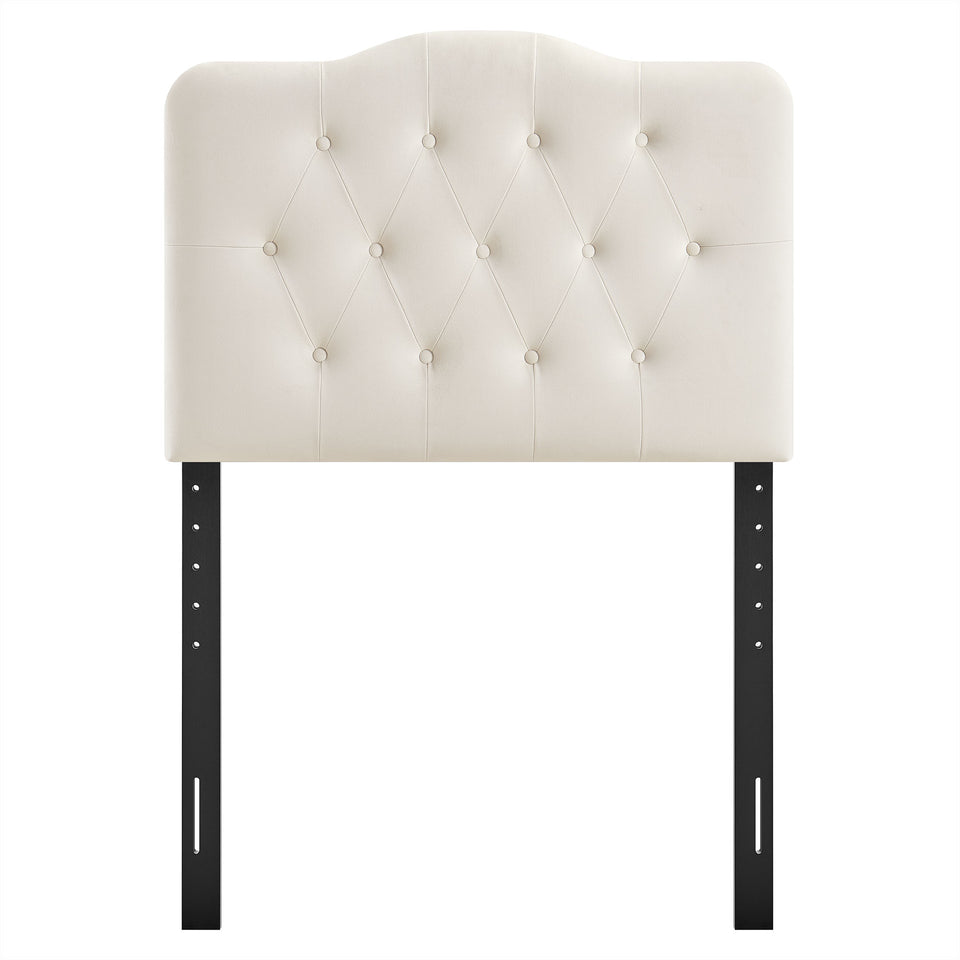 Annabel Stain-Resistant Performance Velvet Twin Headboard by Modway