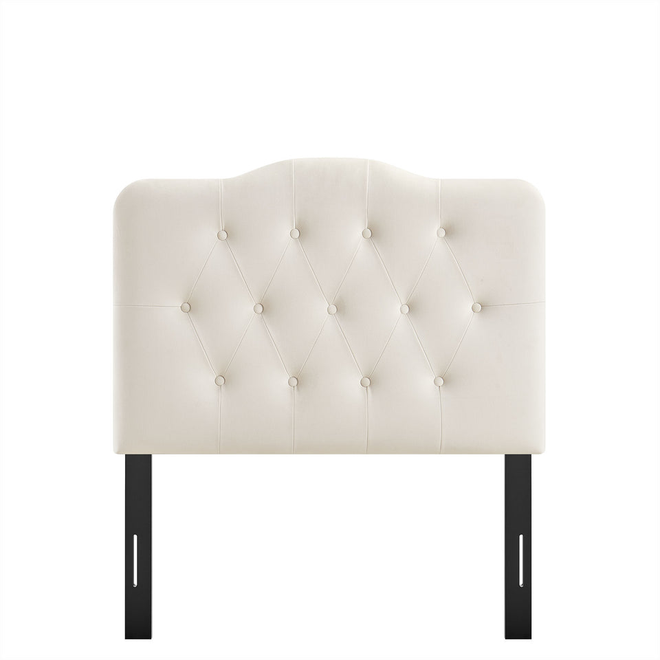 Annabel Stain-Resistant Performance Velvet Twin Headboard by Modway