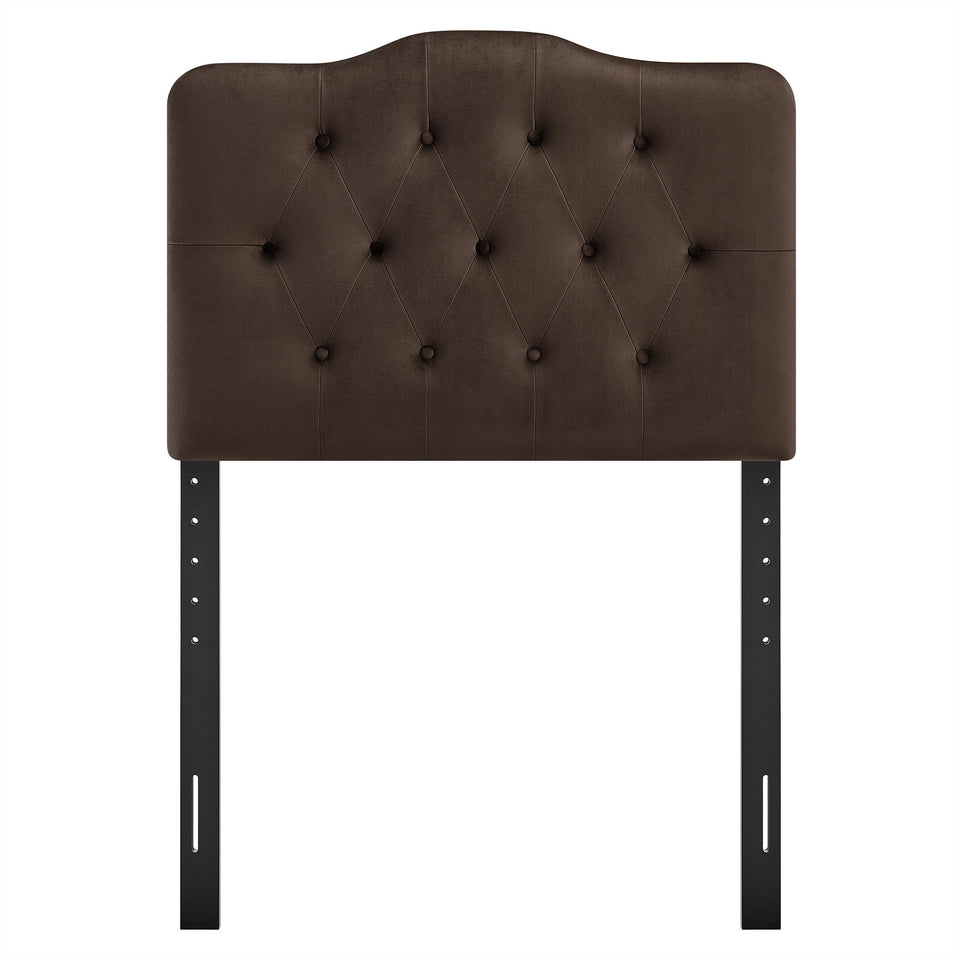 Annabel Stain-Resistant Performance Velvet Twin Headboard by Modway