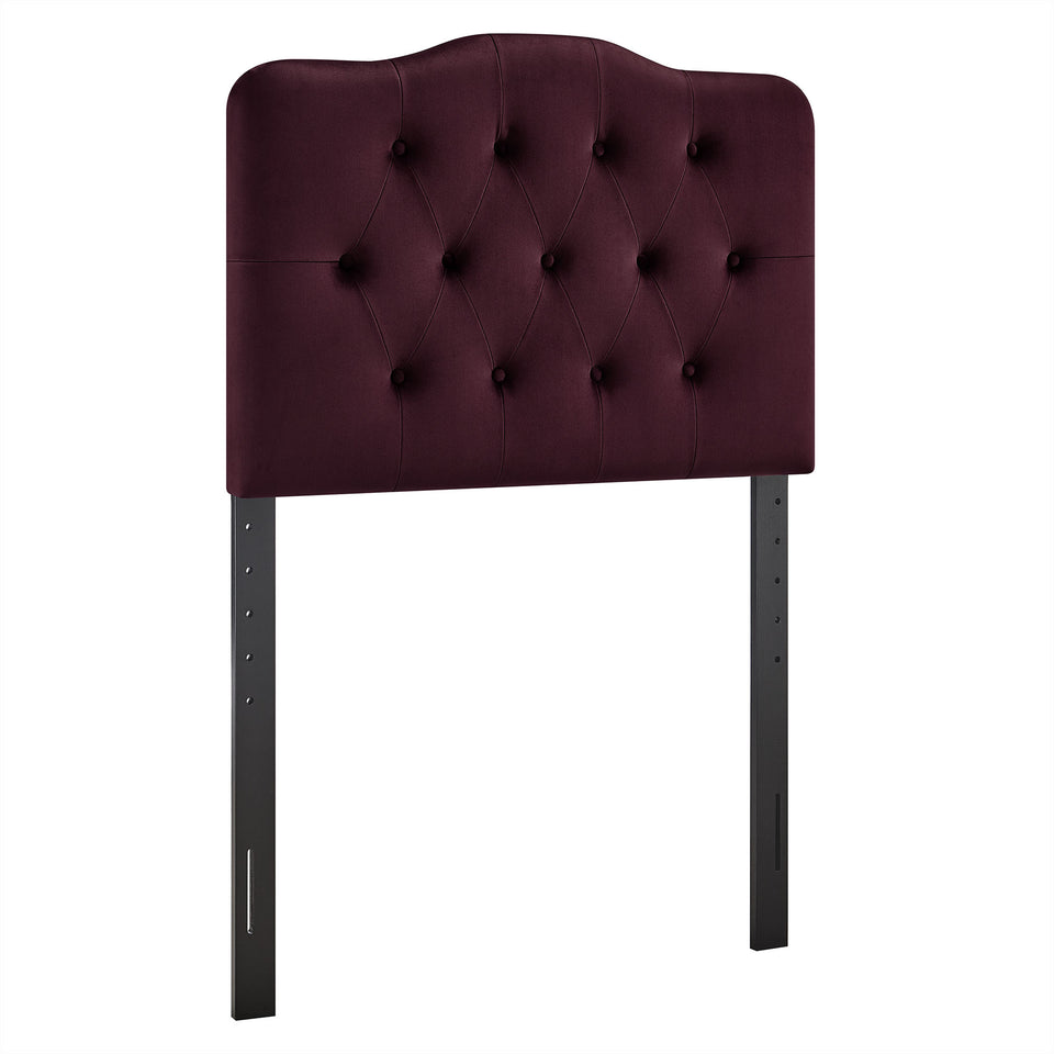 Annabel Stain-Resistant Performance Velvet Twin Headboard by Modway