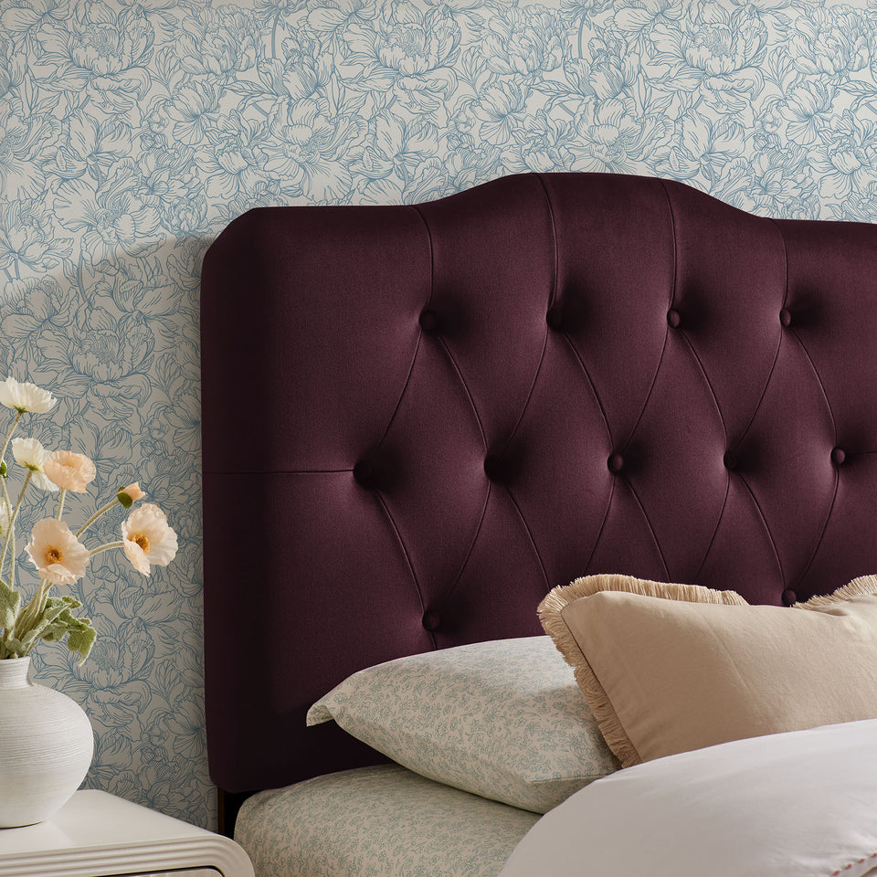 Annabel Stain-Resistant Performance Velvet Twin Headboard by Modway