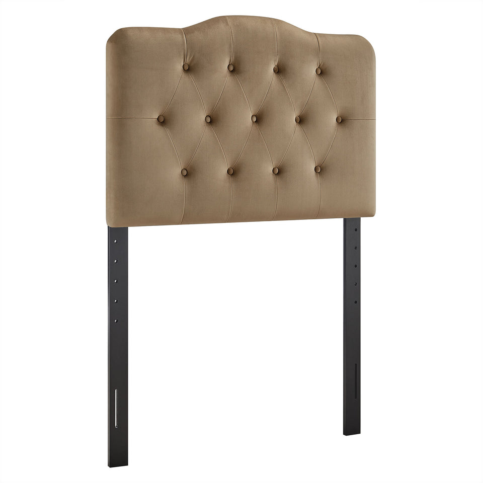 Annabel Stain-Resistant Performance Velvet Twin Headboard by Modway