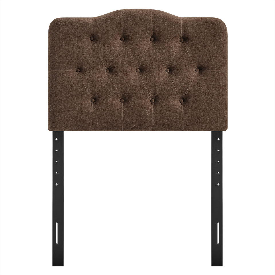 Annabel Premium Linen Blend Twin Headboard by Modway
