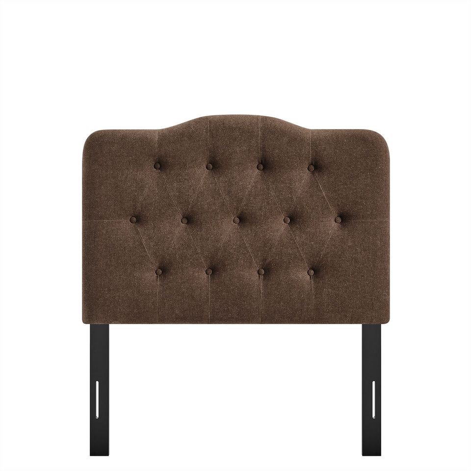 Annabel Premium Linen Blend Twin Headboard by Modway