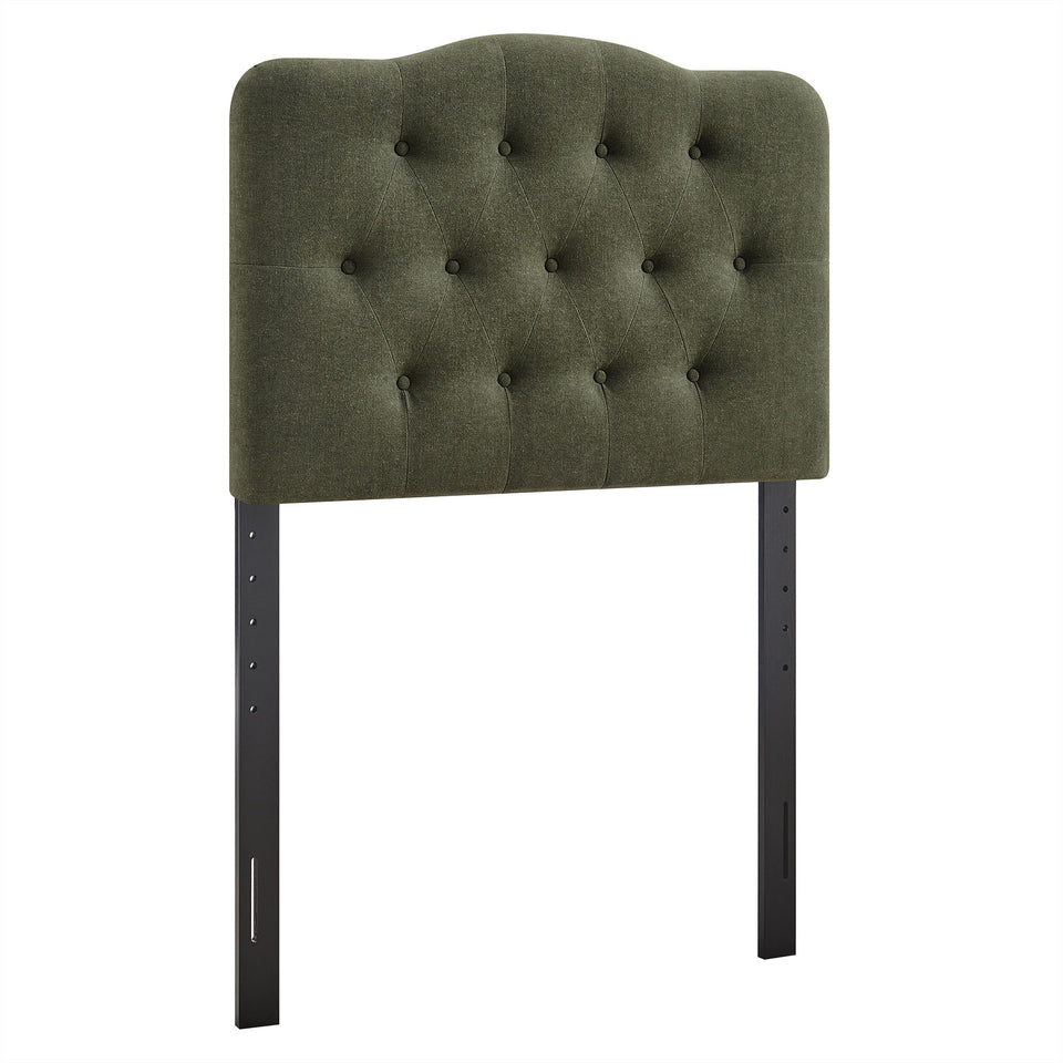 Annabel Premium Linen Blend Twin Headboard by Modway
