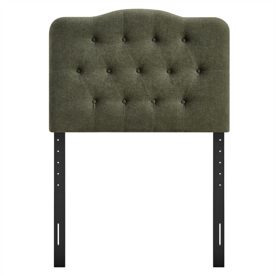 Annabel Premium Linen Blend Twin Headboard by Modway