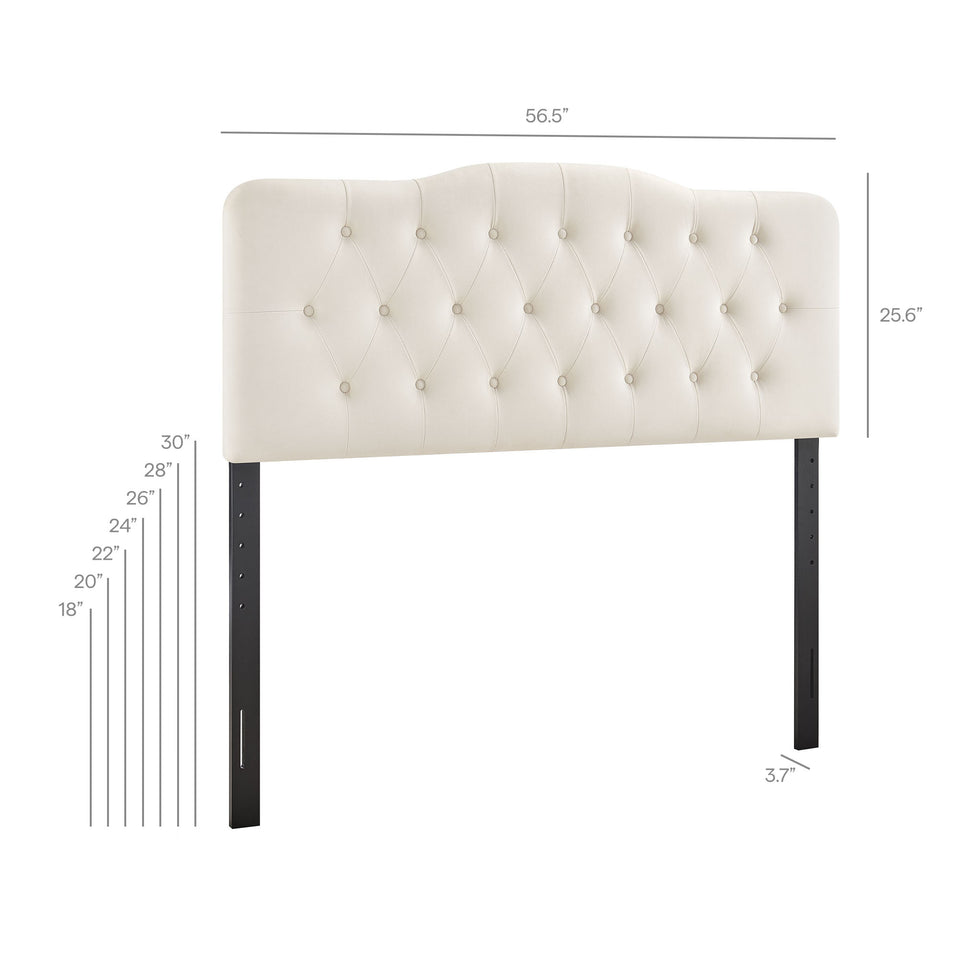 Annabel Stain-Resistant Performance Velvet Full Headboard by Modway
