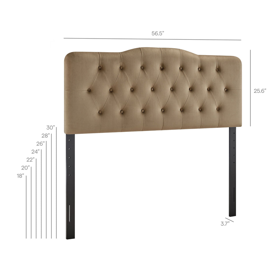 Annabel Stain-Resistant Performance Velvet Full Headboard by Modway