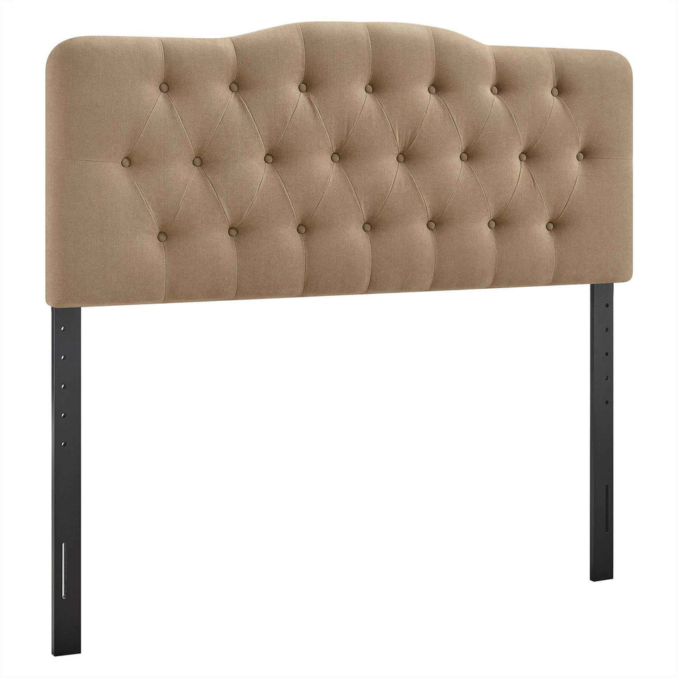 Annabel Premium Linen Blend Full Headboard