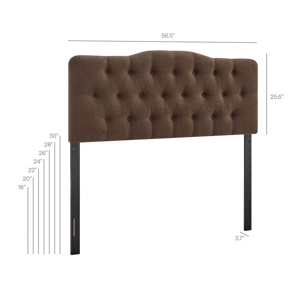 Annabel Premium Linen Blend Full Headboard by Modway