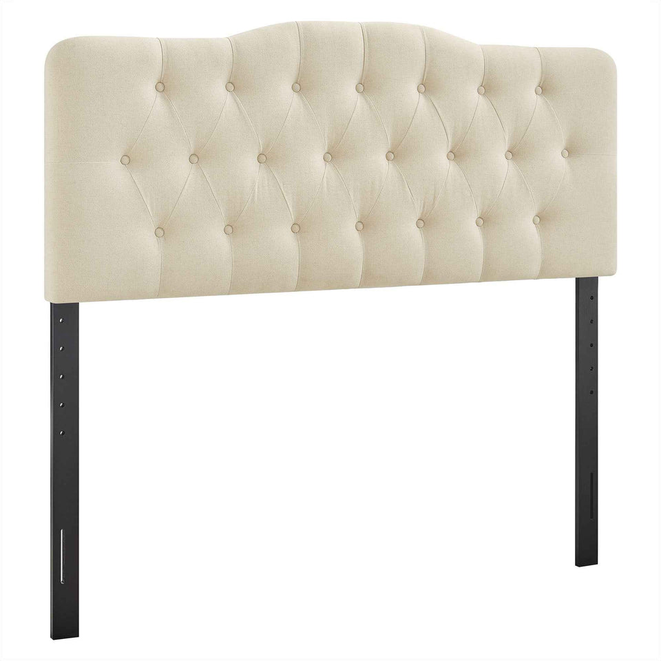 Annabel Premium Linen Blend Full Headboard