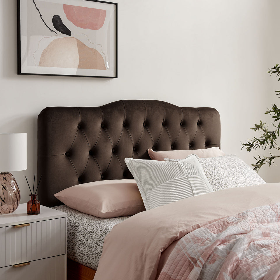 Annabel Stain-Resistant Performance Velvet Queen Headboard by Modway