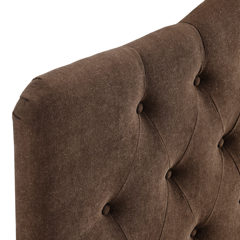 Annabel Premium Linen Blend Queen Headboard by Modway
