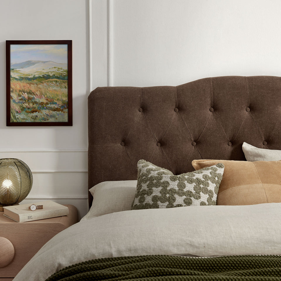 Annabel Premium Linen Blend Queen Headboard by Modway