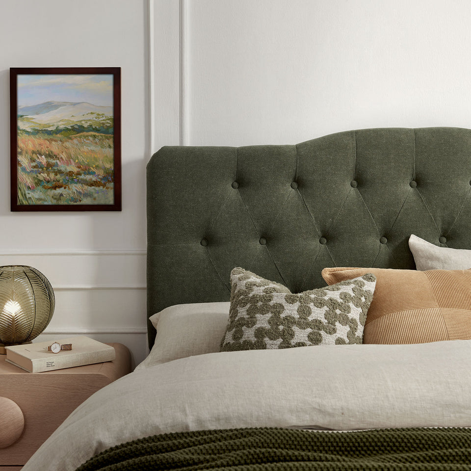 Annabel Premium Linen Blend Queen Headboard by Modway