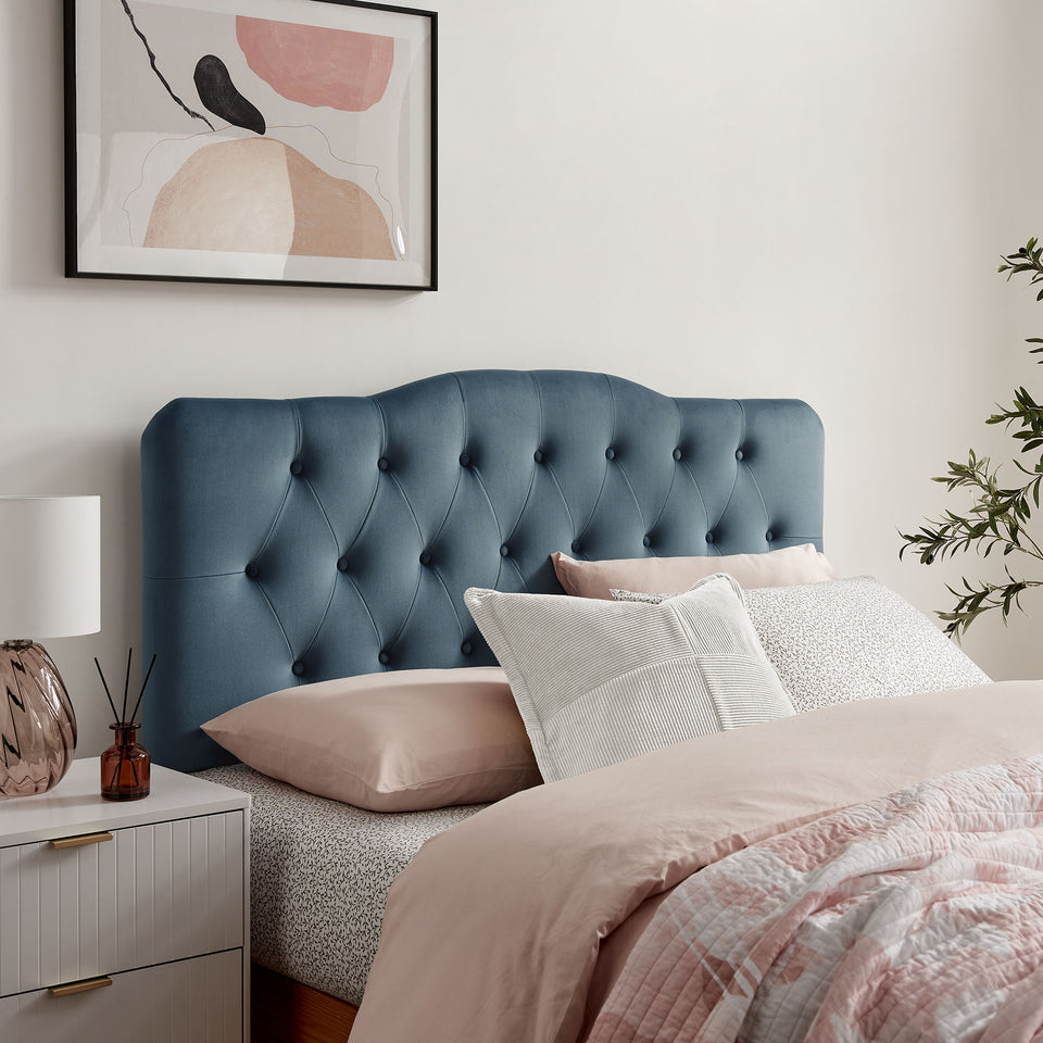 Annabel Stain-Resistant Performance Velvet King Headboard by Modway
