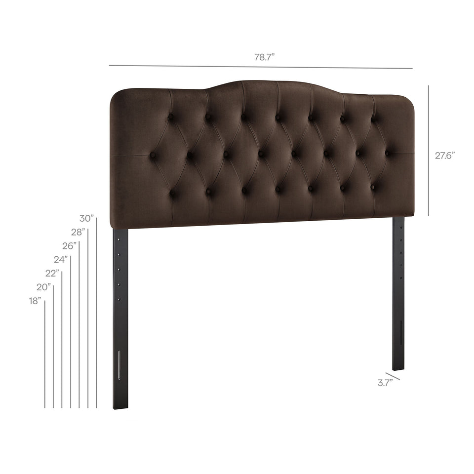 Annabel Stain-Resistant Performance Velvet King Headboard by Modway