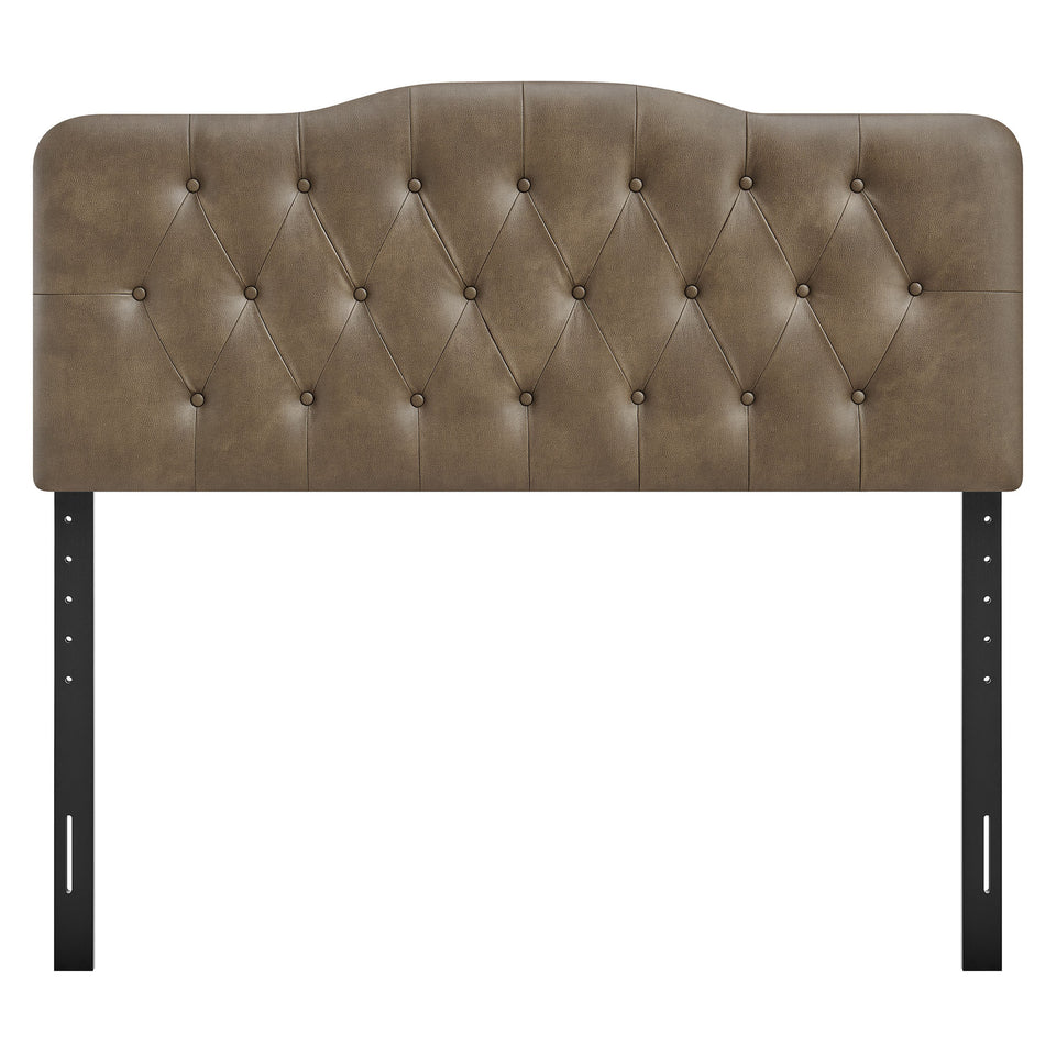 Annabel Vegan Leather King Headboard by Modway