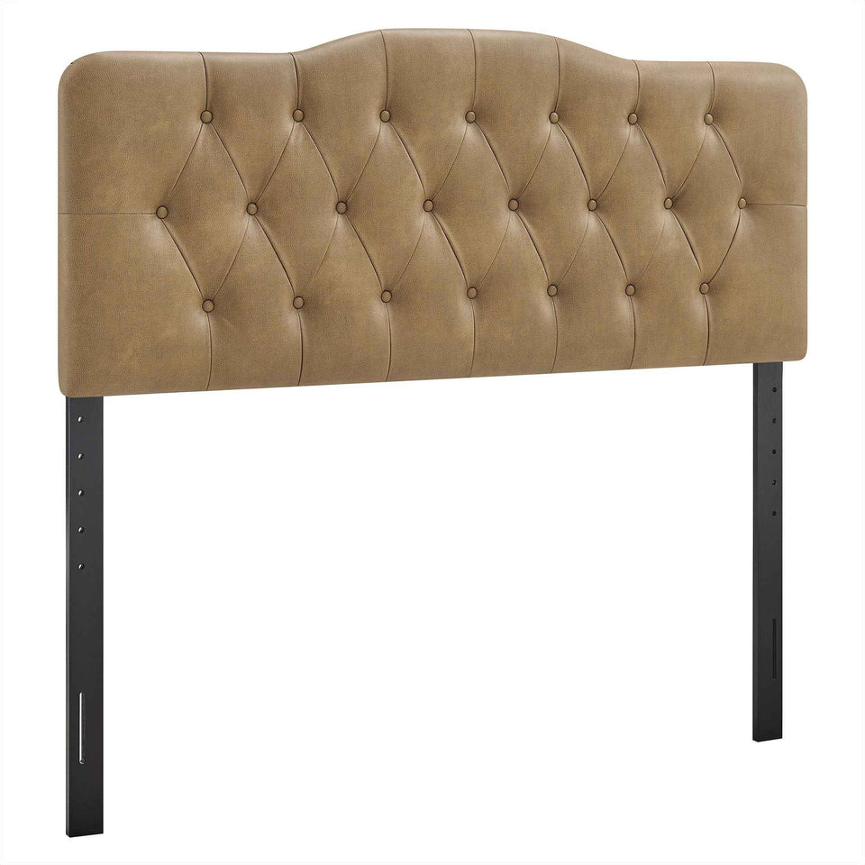 Annabel Vegan Leather King Headboard by Modway
