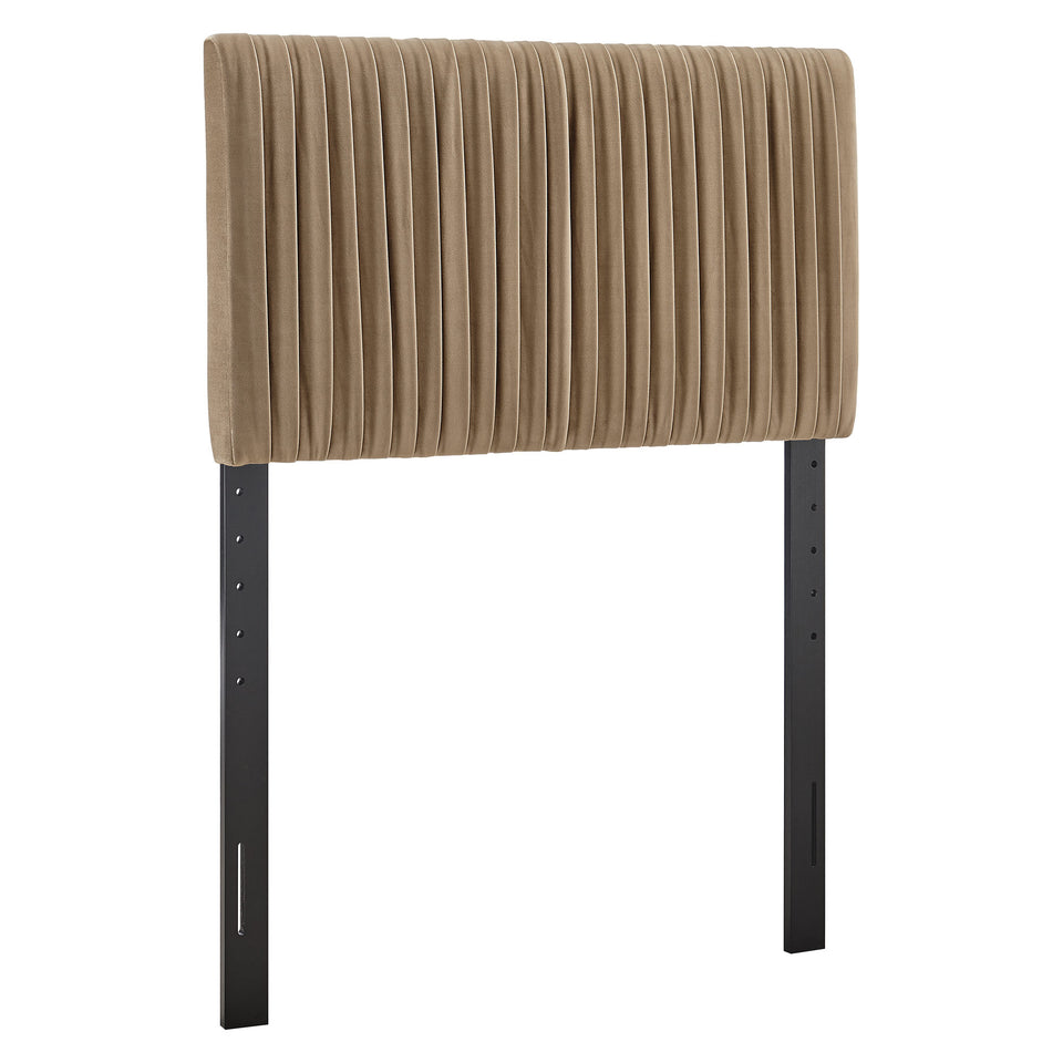 Eloise Stain-Resistant Performance Velvet Twin Headboard by Modway