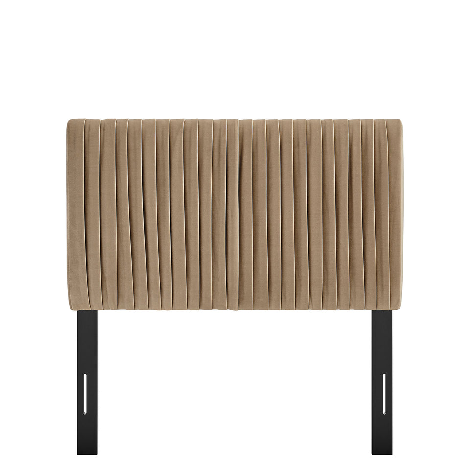 Eloise Stain-Resistant Performance Velvet Twin Headboard by Modway
