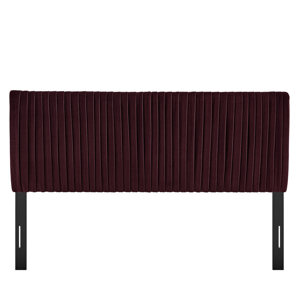 Eloise Stain-Resistant Performance Velvet Full Headboard by Modway